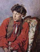 Ilia Efimovich Repin Vasile Repin portrait Spain oil painting artist